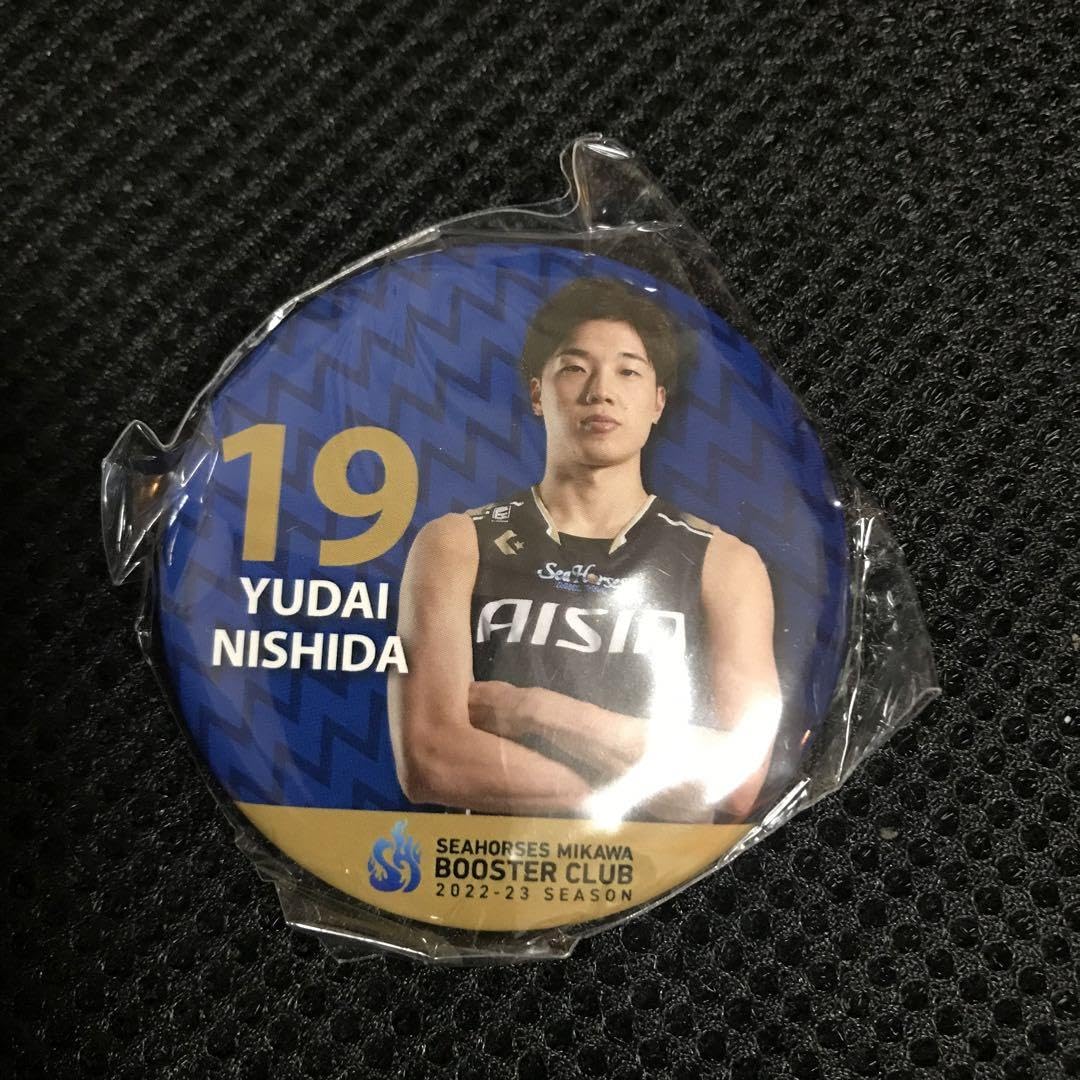 Amazon.co.jp: Bリーグ シーホース三河 西田優大 缶バッジ B.LEAGUE